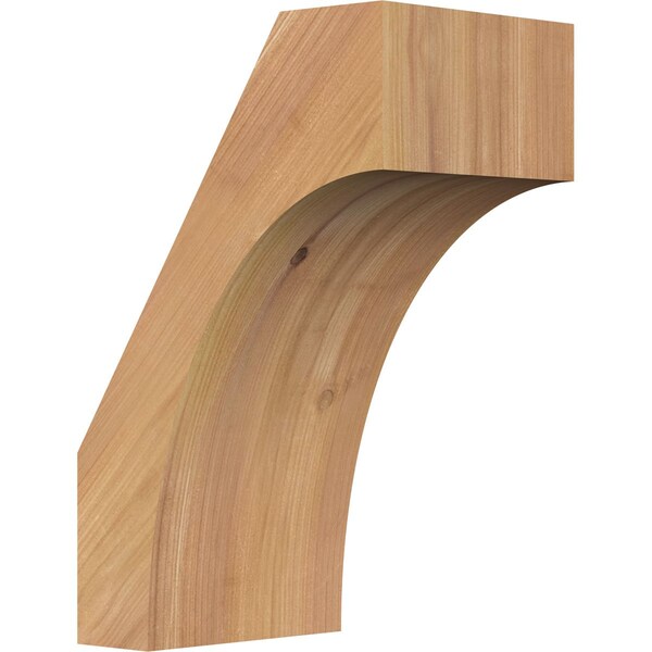 Ekena Millwork 5 1/2"W x 8"D x 12"H Westlake Smooth Knee Brace, Western Red Cedar BRC06X08X12WTL00SWR - main